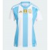 Maillot de foot Argentine Domicile vêtements Femmes Copa America 2024 Manches Courtes